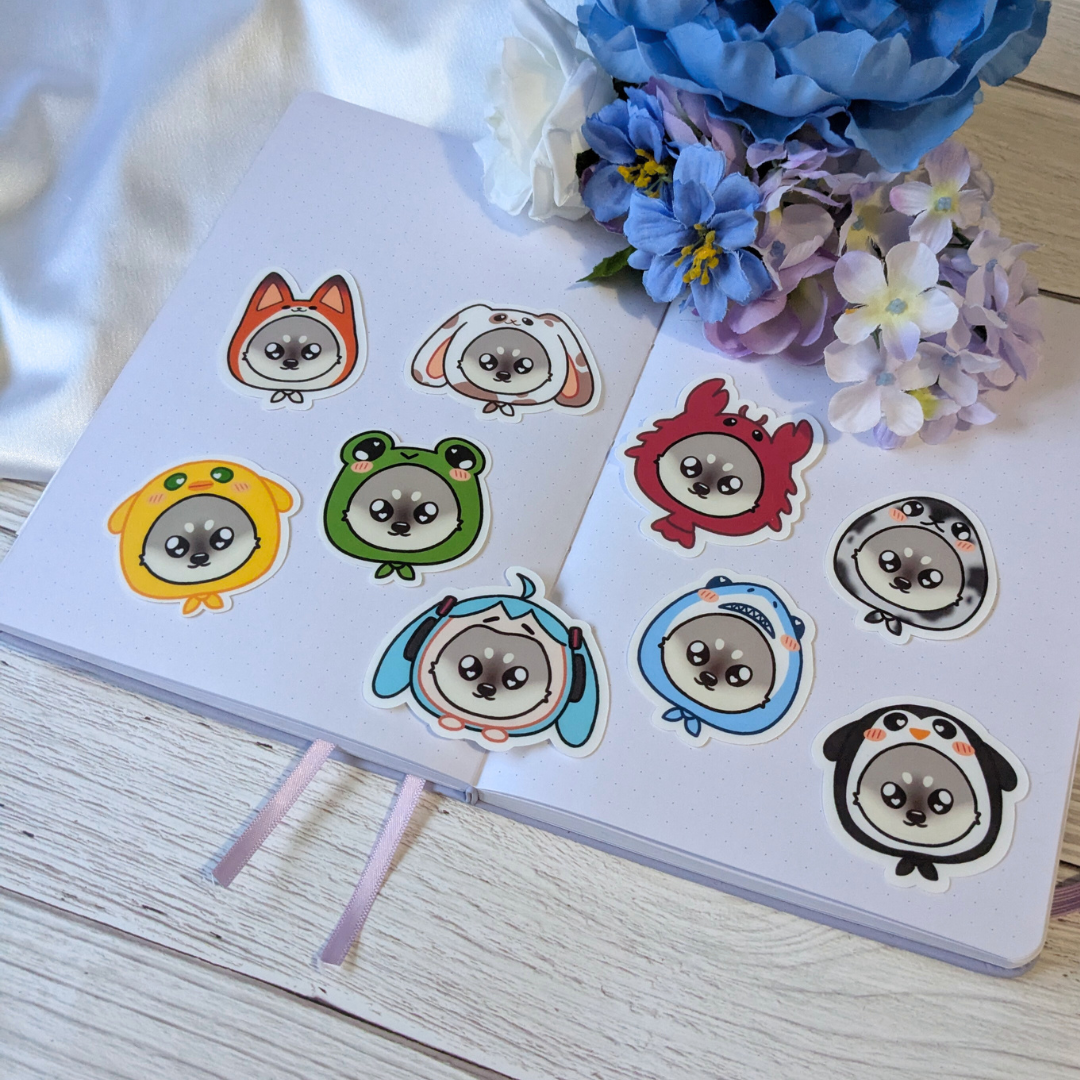 Pringle Hat Stickers