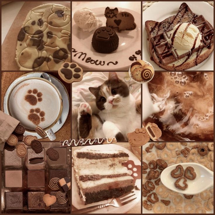 Tiramisu Kitty Moodboard Ears