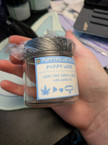 CUSTOM LABEL Stash Jar!