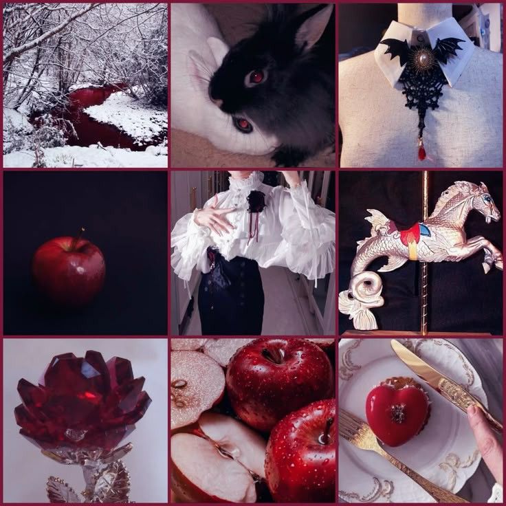 Bloody Vampire Bun Moodboard Ears