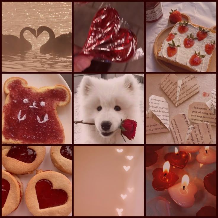 Raspberry Jam Shortcake Samoyed Moodboard Ears