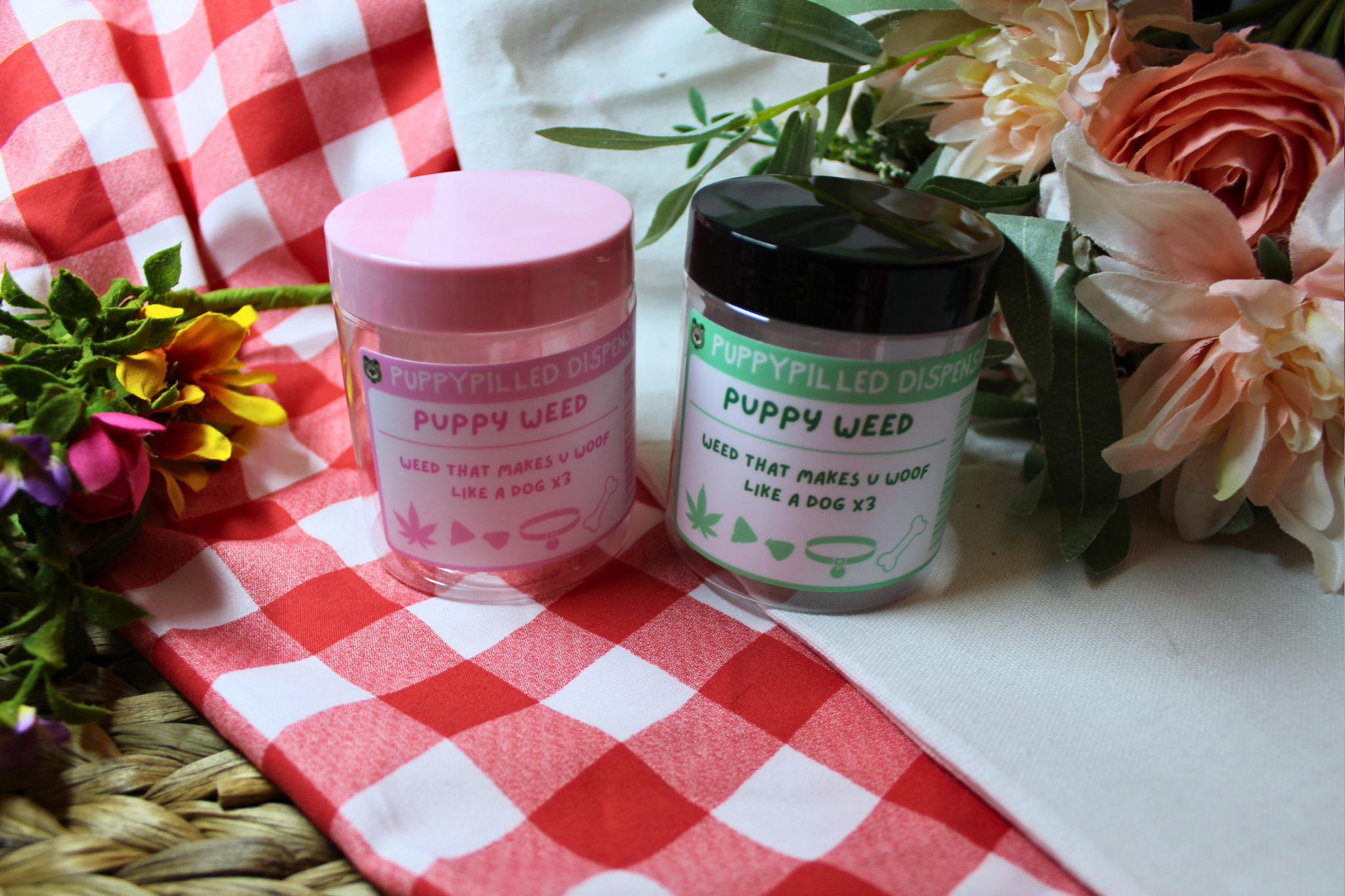 8oz Stash Jars - puppypilled