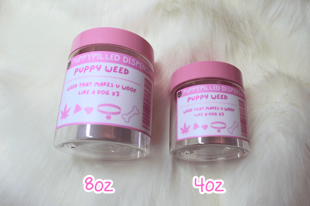 8oz Stash Jars - puppypilled