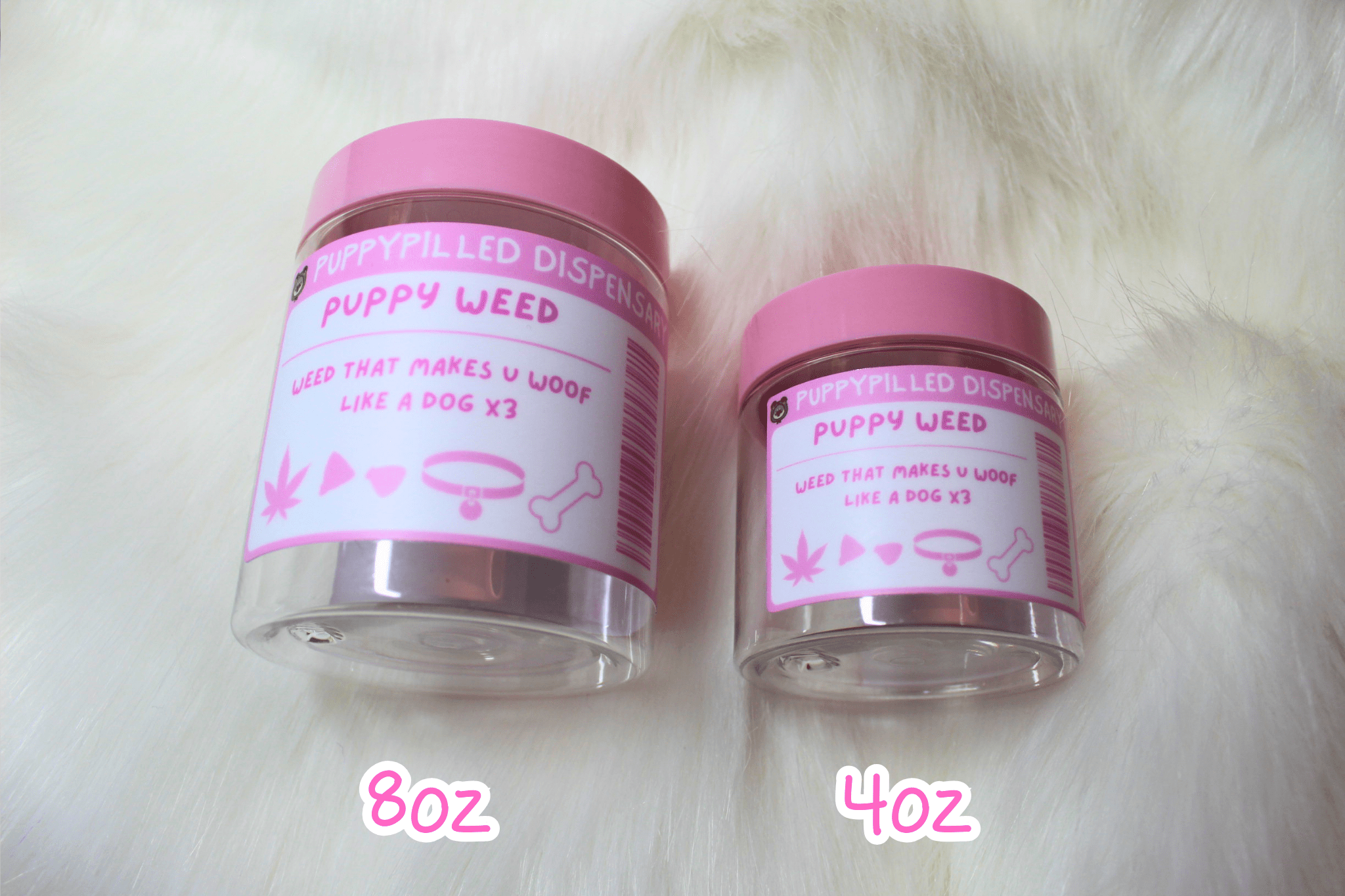 8oz Stash Jars - puppypilled
