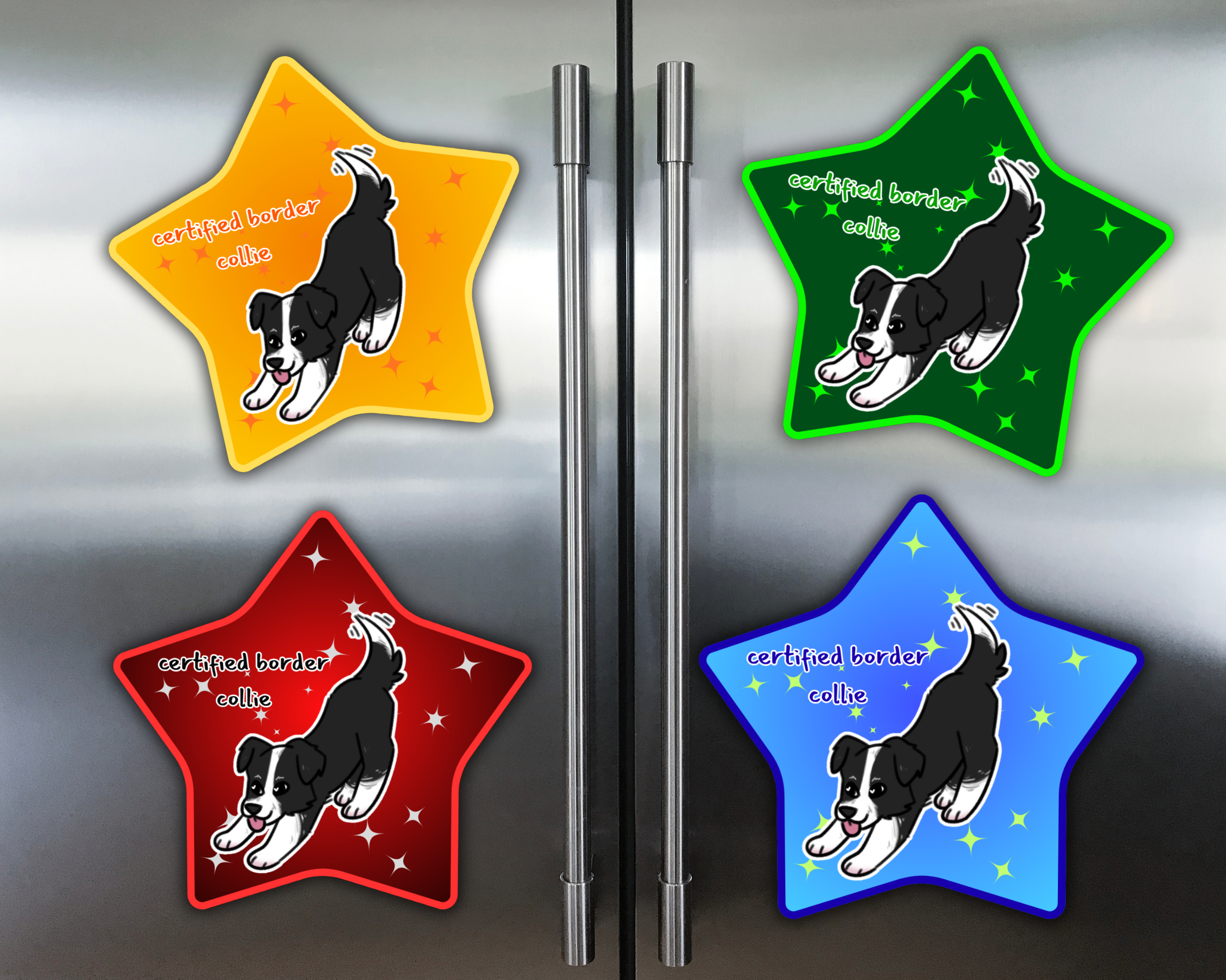 "Certified Border Collie" Magnet