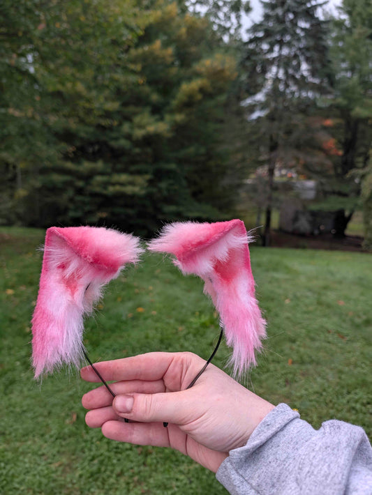 Pink Kitty Ears
