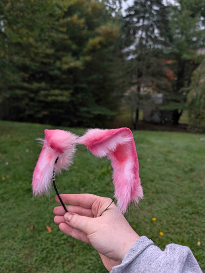 Pink Kitty Ears