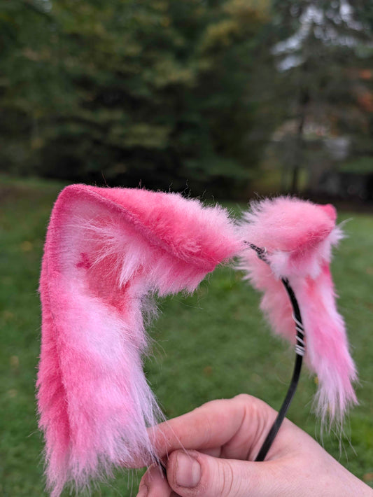Pink Kitty Ears