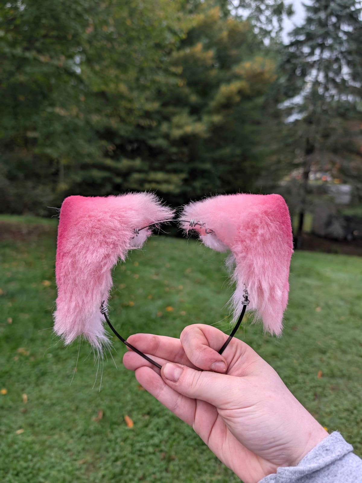 Pink Kitty Ears
