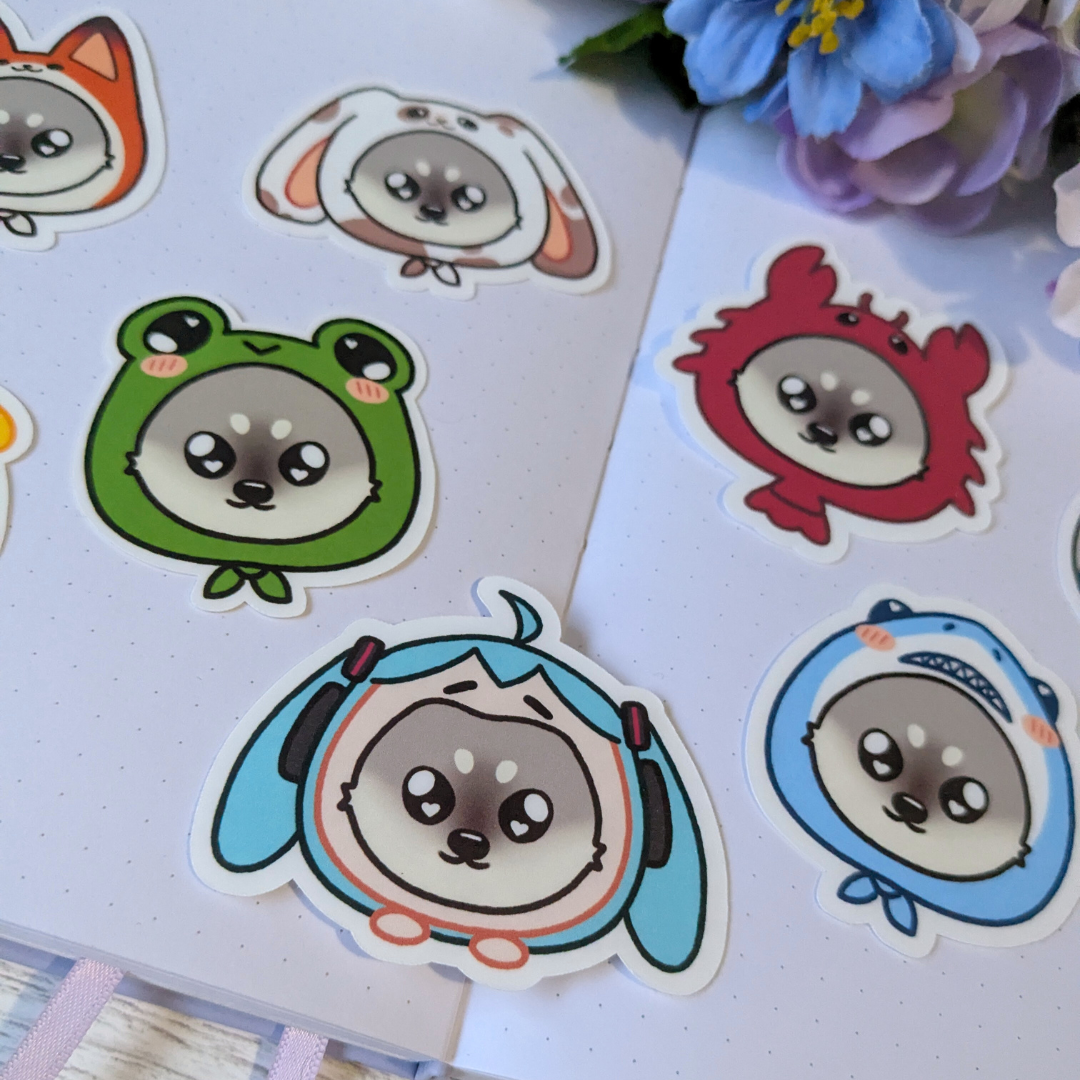 Pringle Hat Stickers