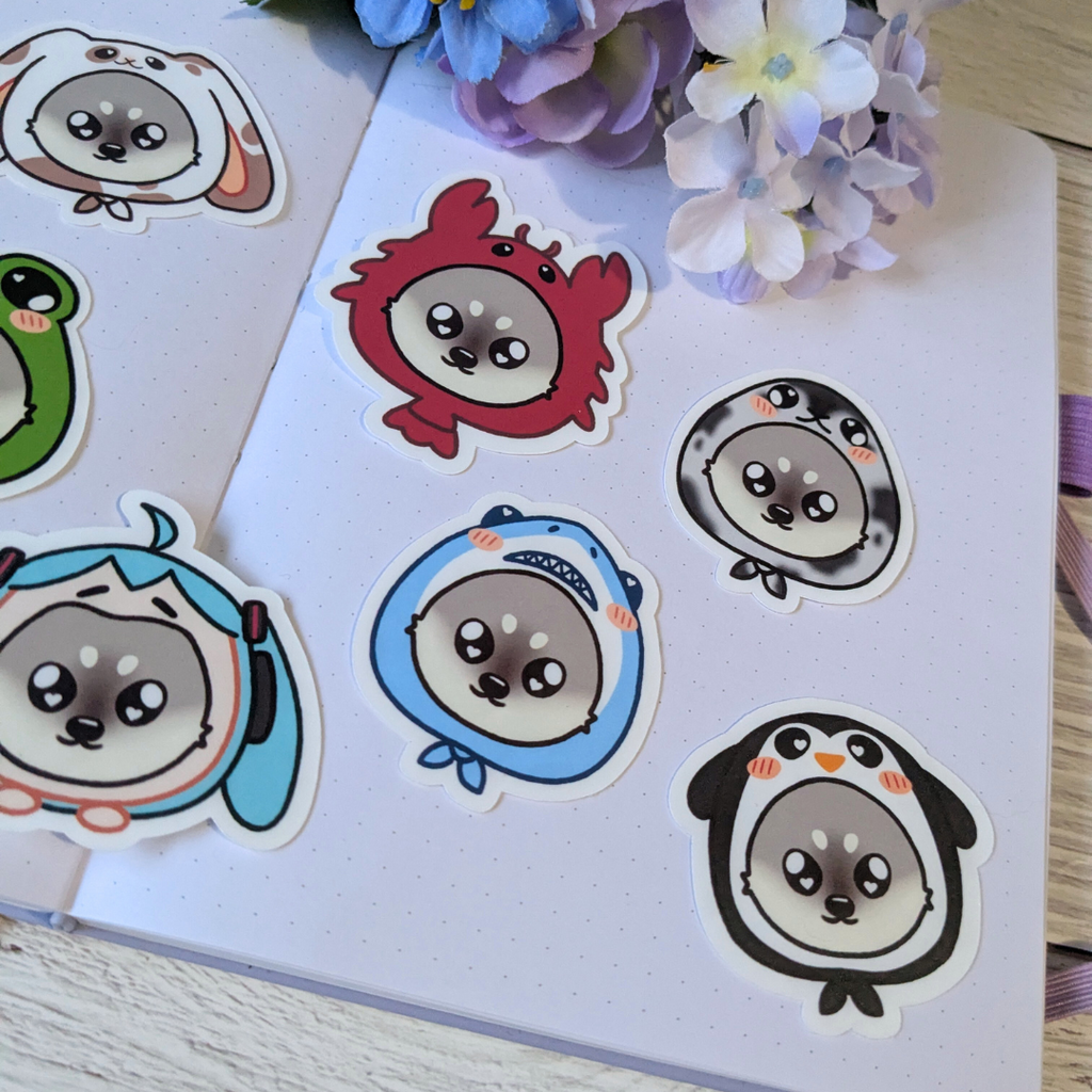 Pringle Hat Stickers