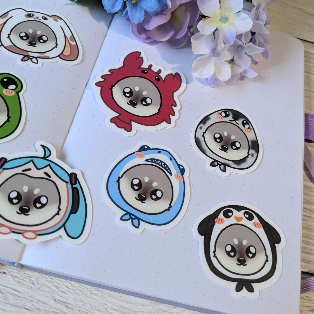 Pringle Hat Stickers