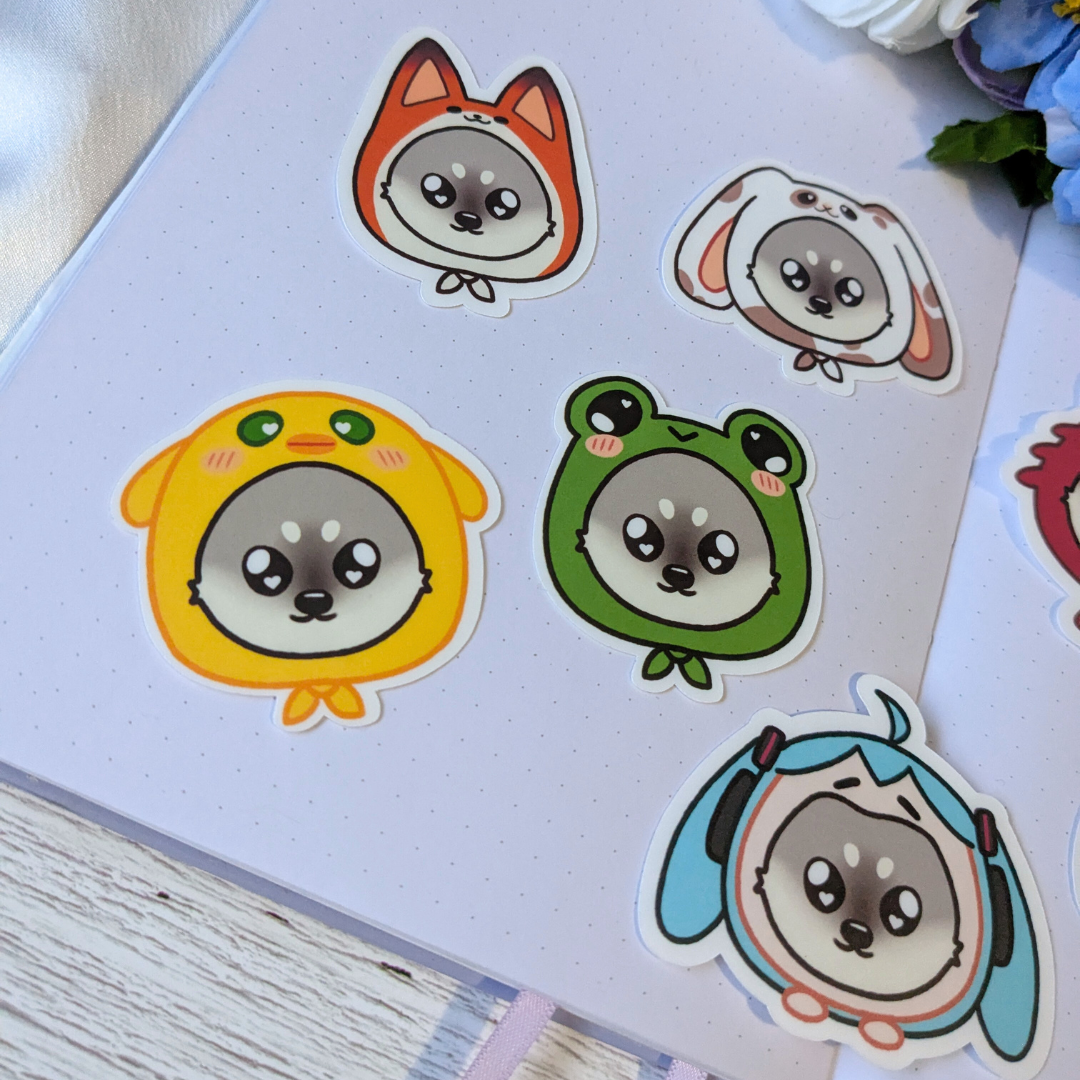 Pringle Hat Stickers
