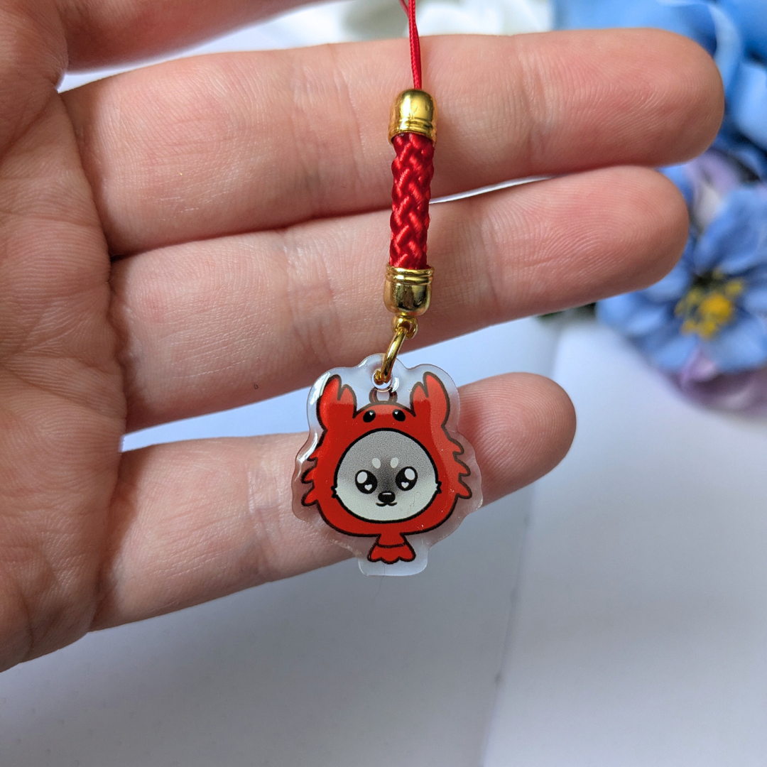 Animal Hat Doggie Phone Charm! (Not blind bag :D )