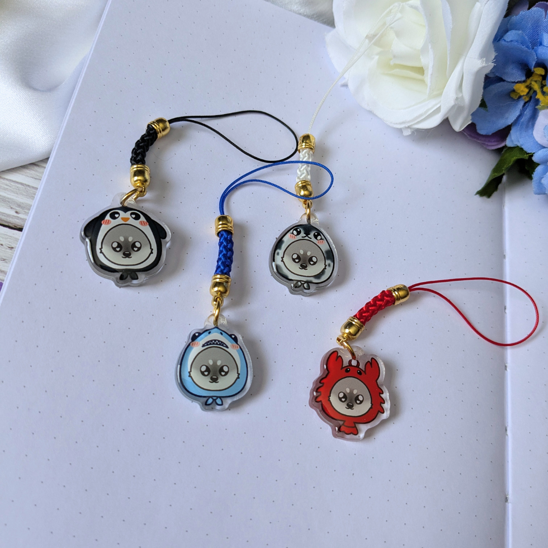 Animal Hat Doggie Phone Charm! (Not blind bag :D )