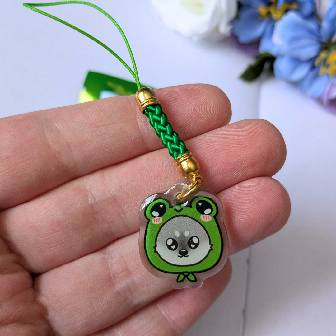 Animal Hat Doggie Phone Charm! (Not blind bag :D )