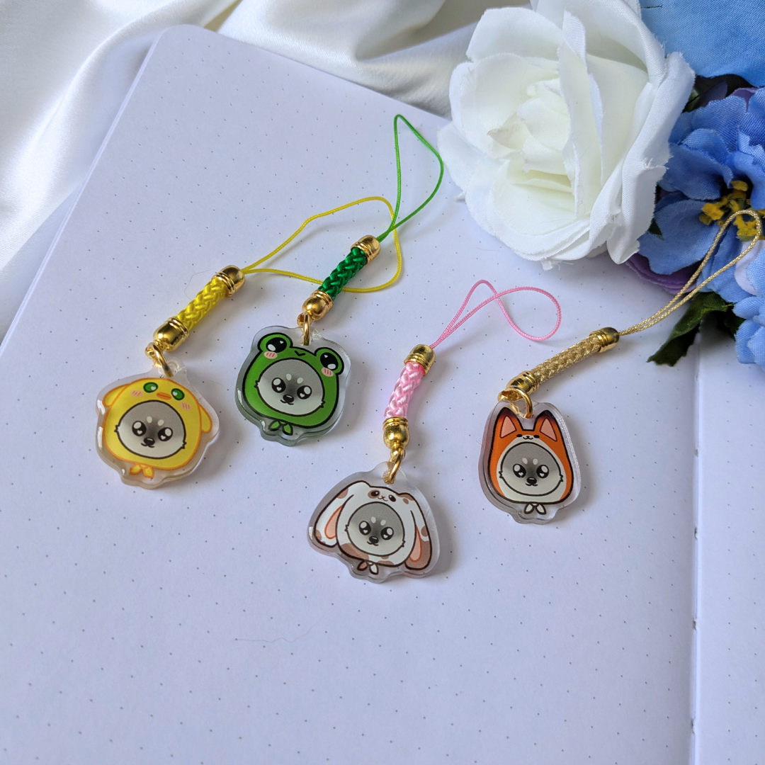 Animal Hat Doggie Phone Charm! (Not blind bag :D )