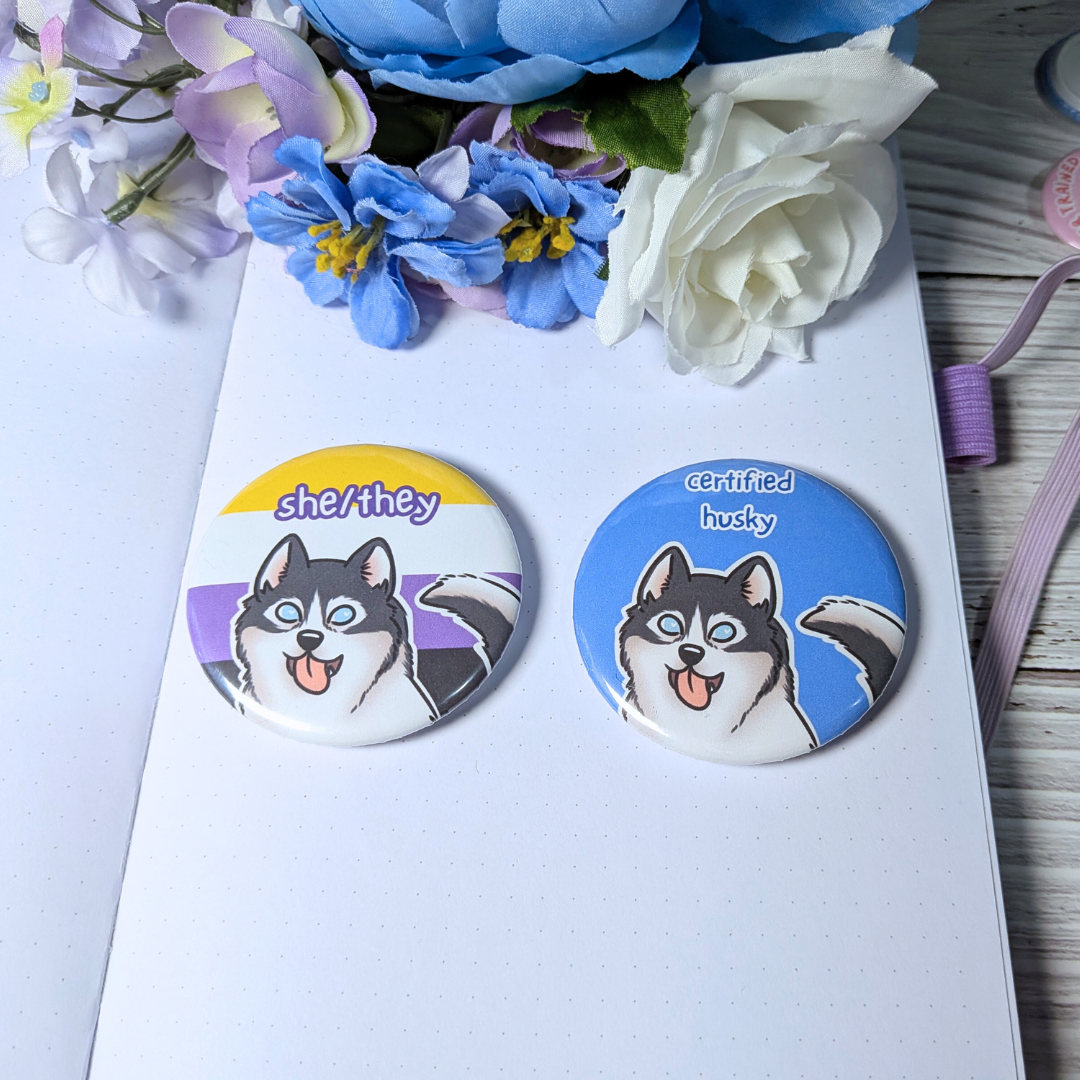 Customizable!! Dog Breed Pins