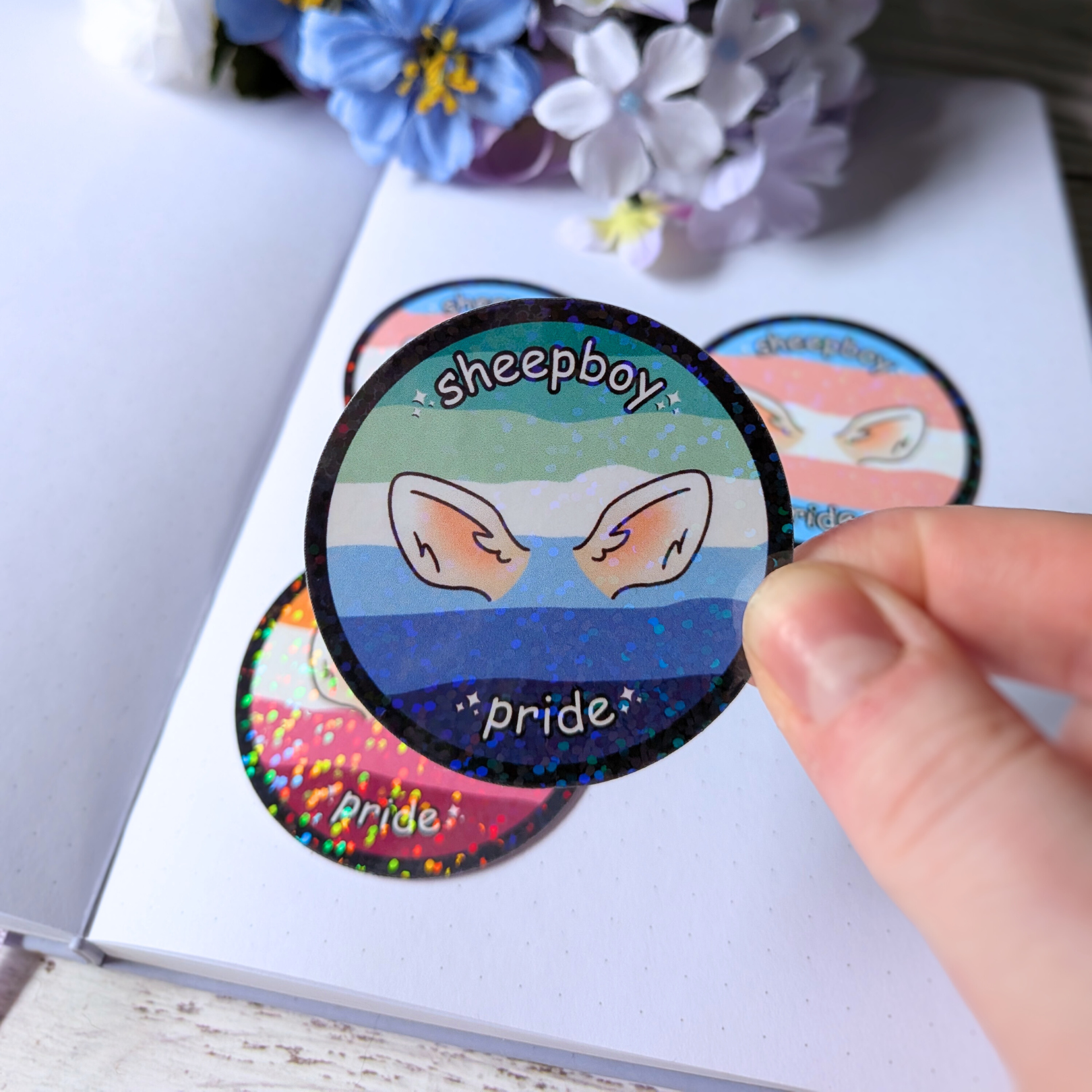 Sheep Pride Sticker (Customize your own!)