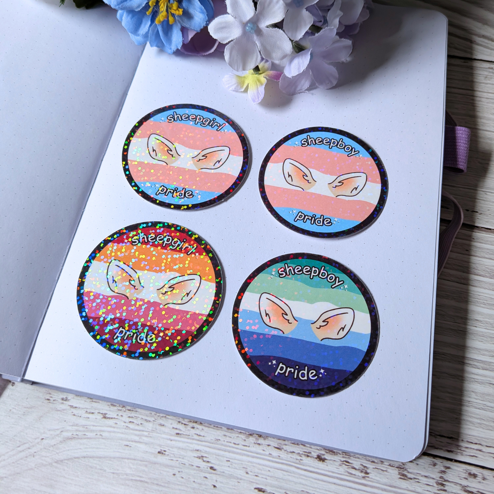 Sheep Pride Sticker (Customize your own!)