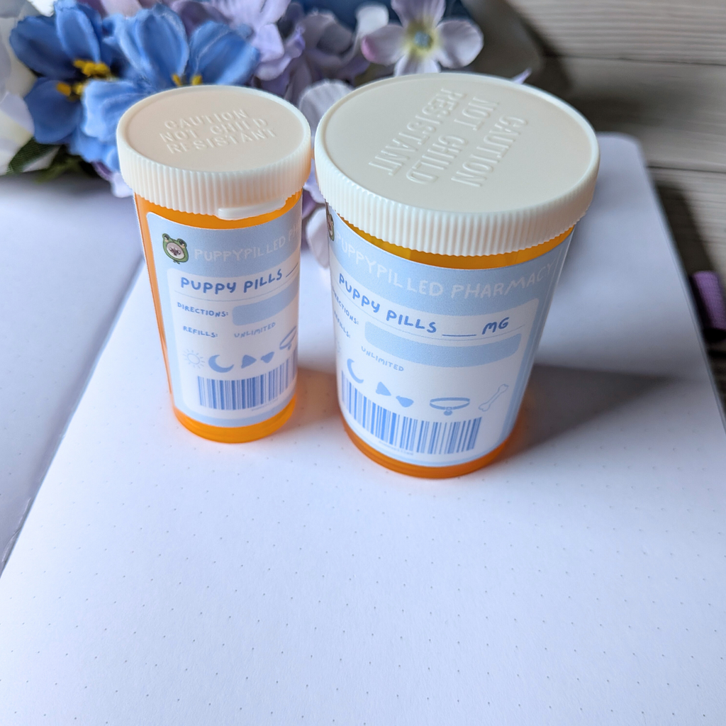Puppy Pills Bottle
