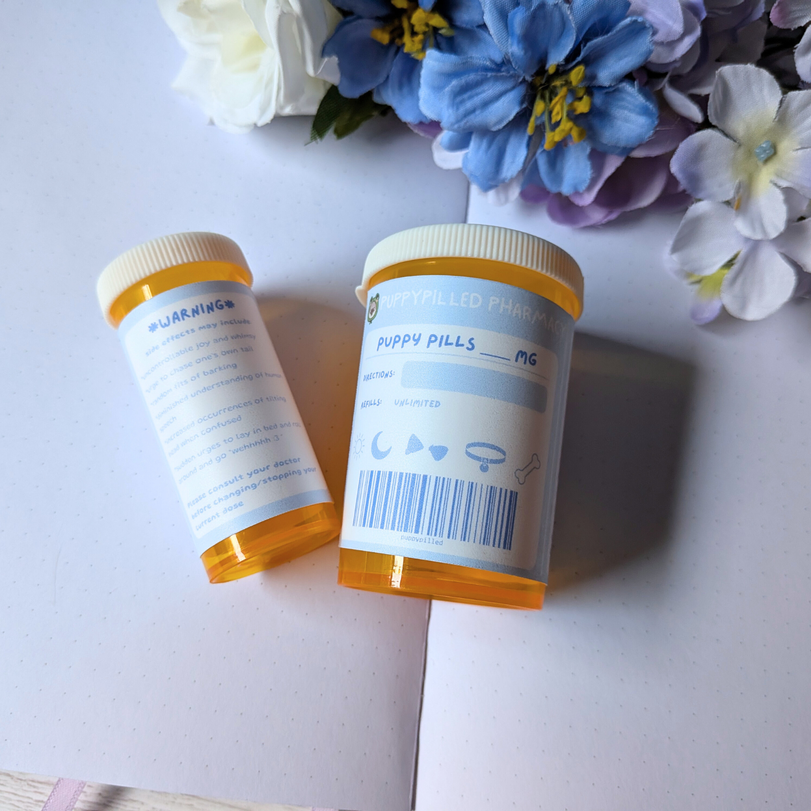 Puppy Pills Bottle