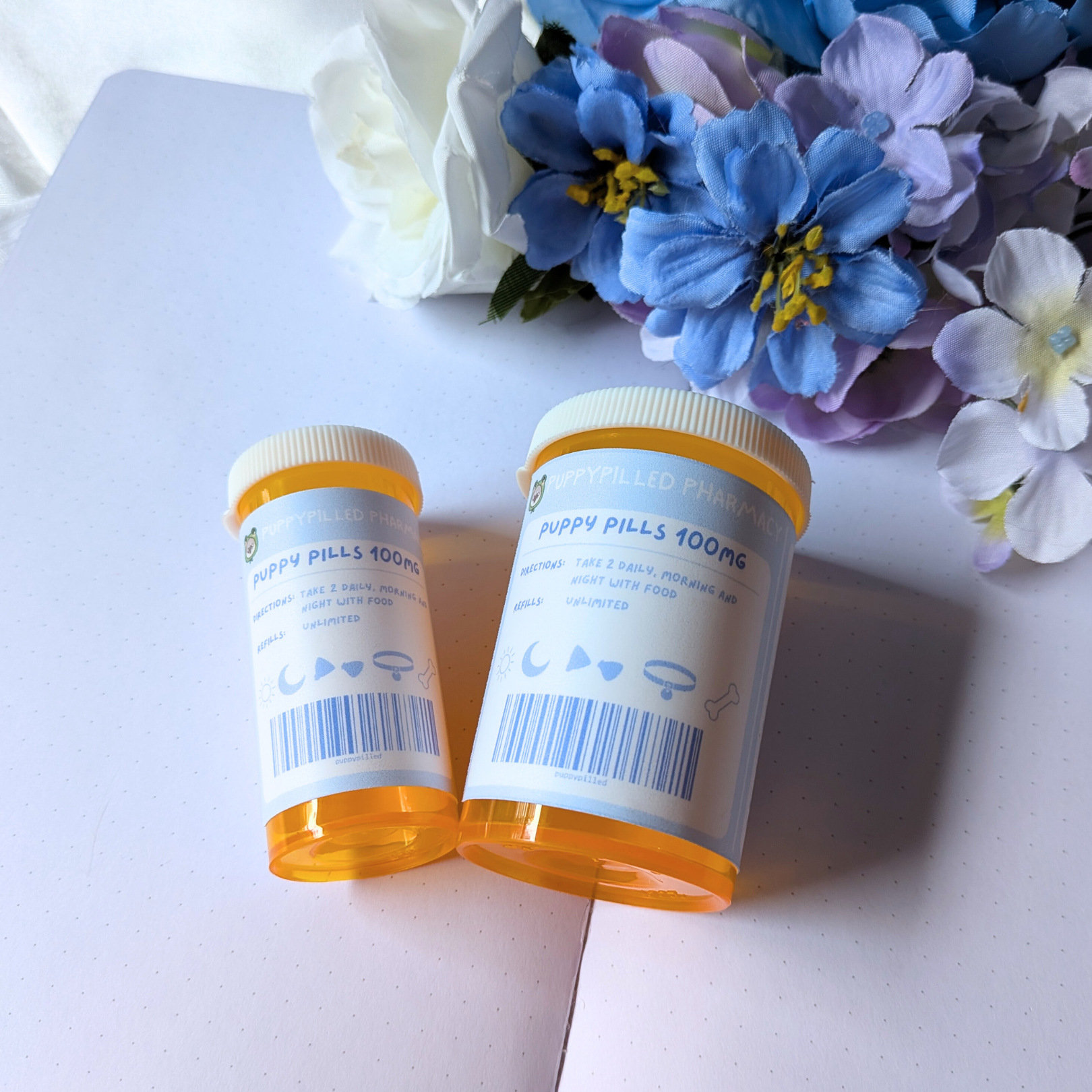 Puppy Pills Bottle