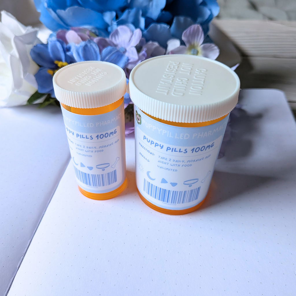 Puppy Pills Bottle