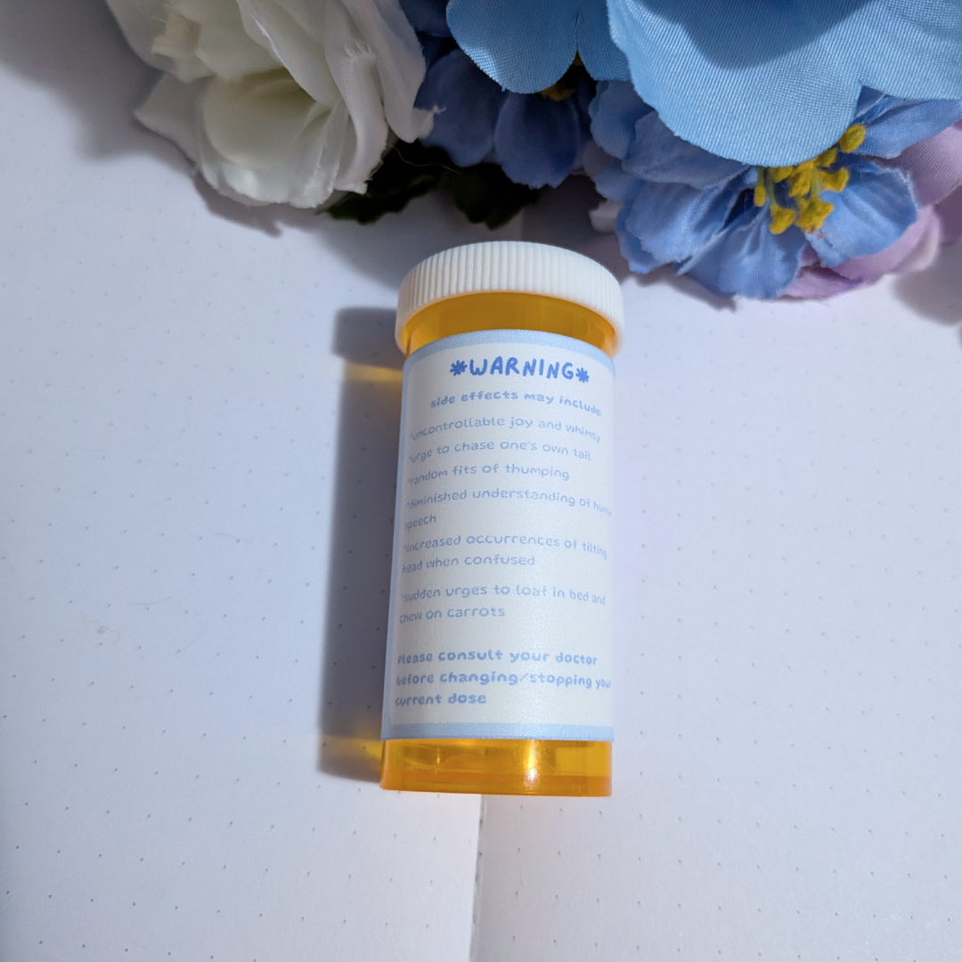 Bunny Pills Bottle
