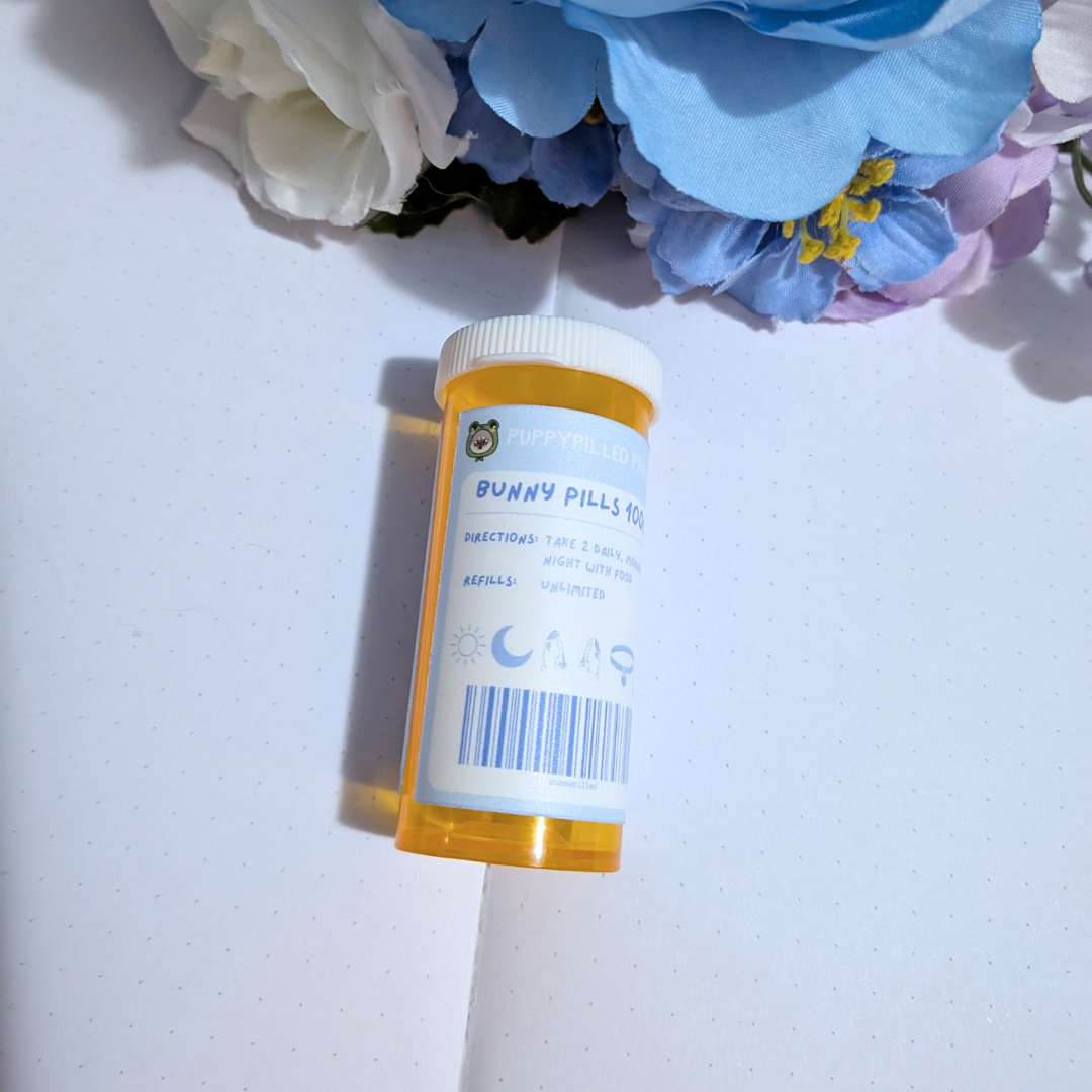 Bunny Pills Bottle
