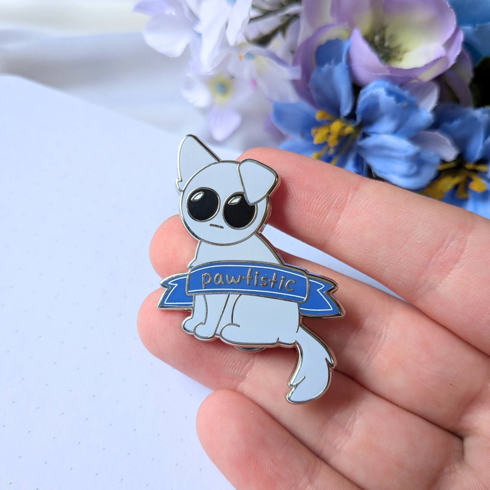 "Pawtistic" Enamel Pin