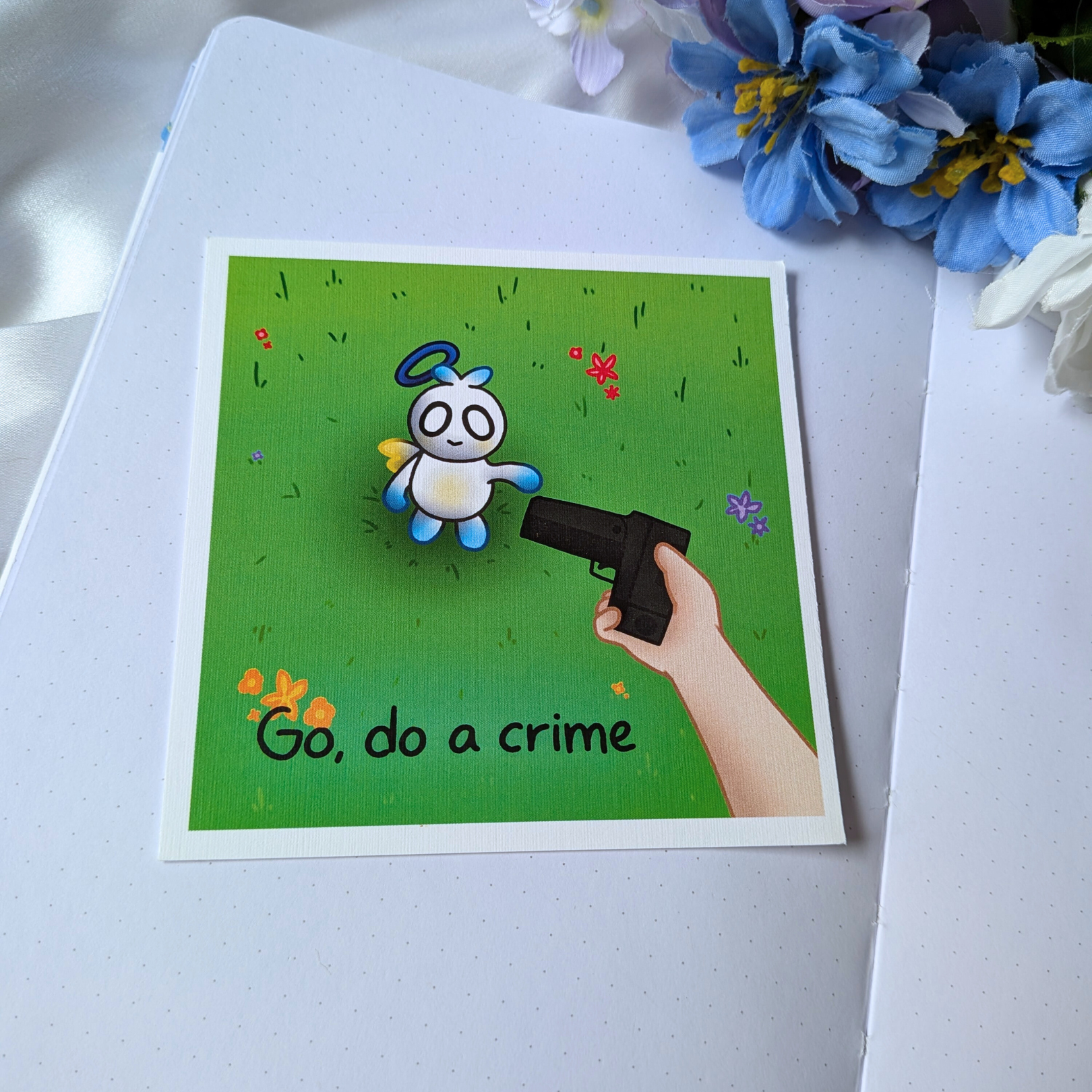 Chao Crime Art Print