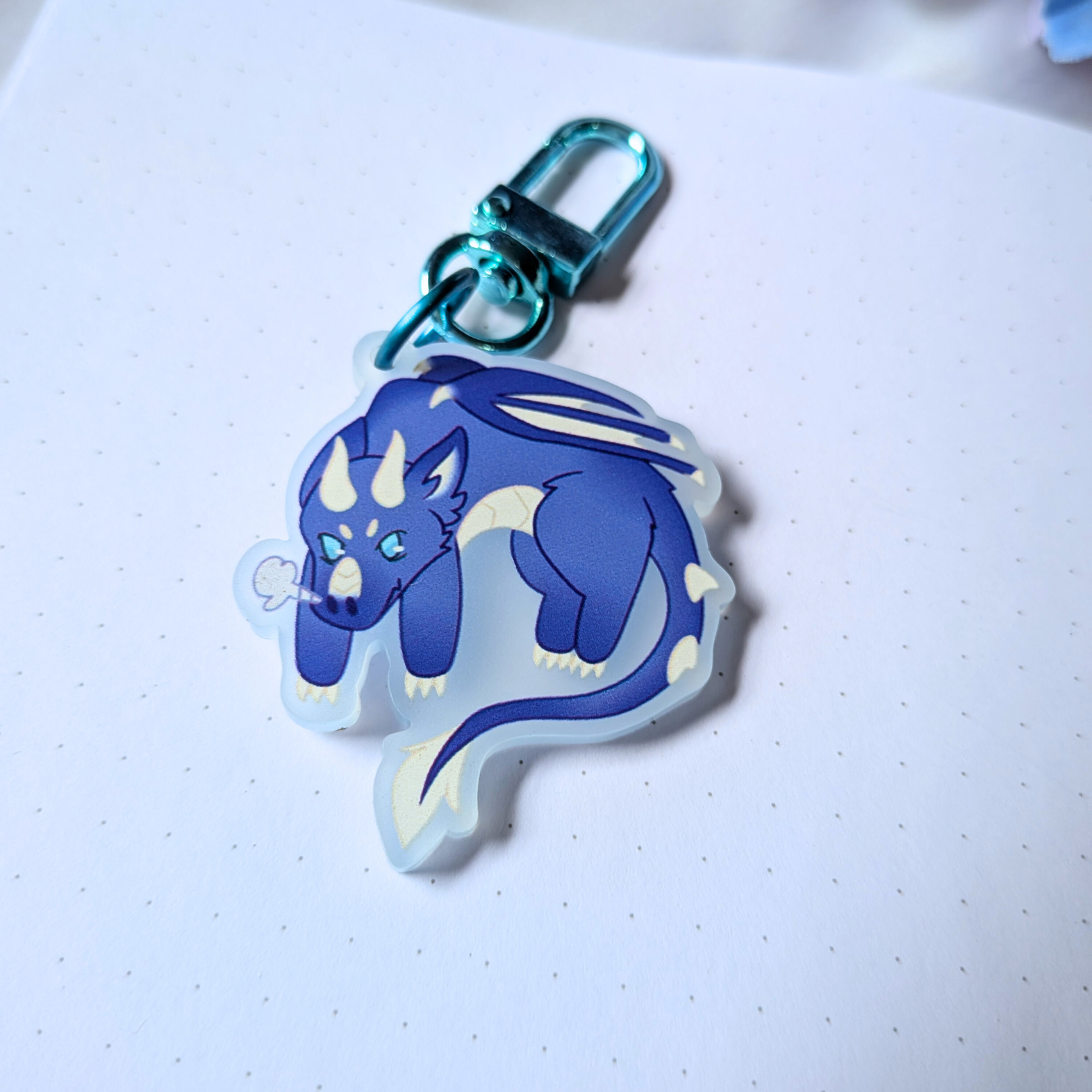 Dangly Dragon Acrylic Charm