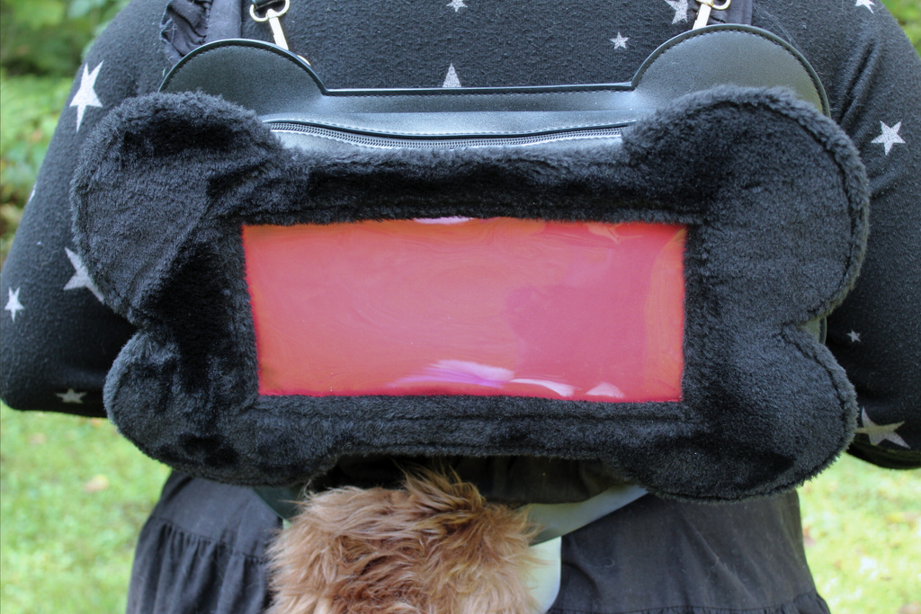 (Black) Doggie Bone Ita Bag - B-GRADE LEFTOVERS