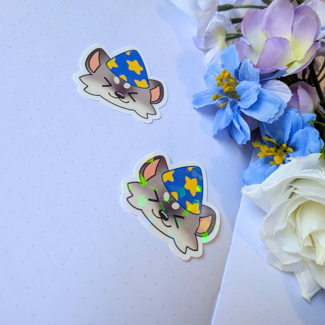 Wizard Pringle Stickers