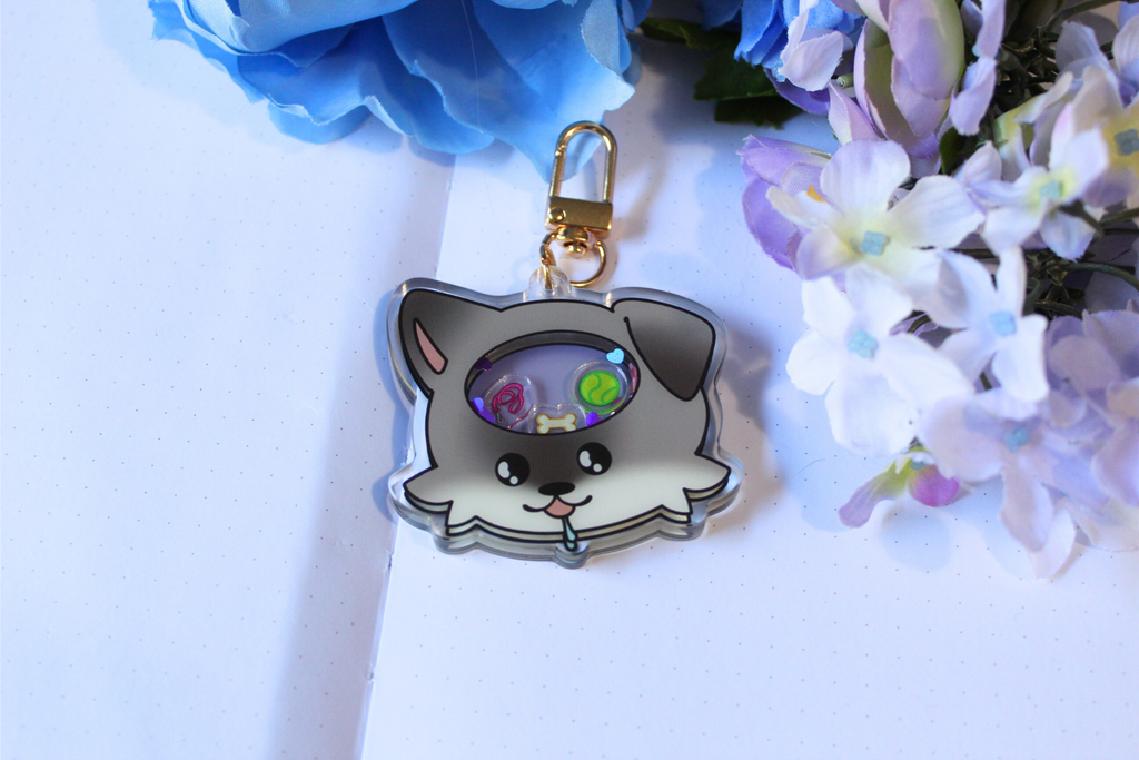 Puppy Brain Shaker Charm - Discounted!