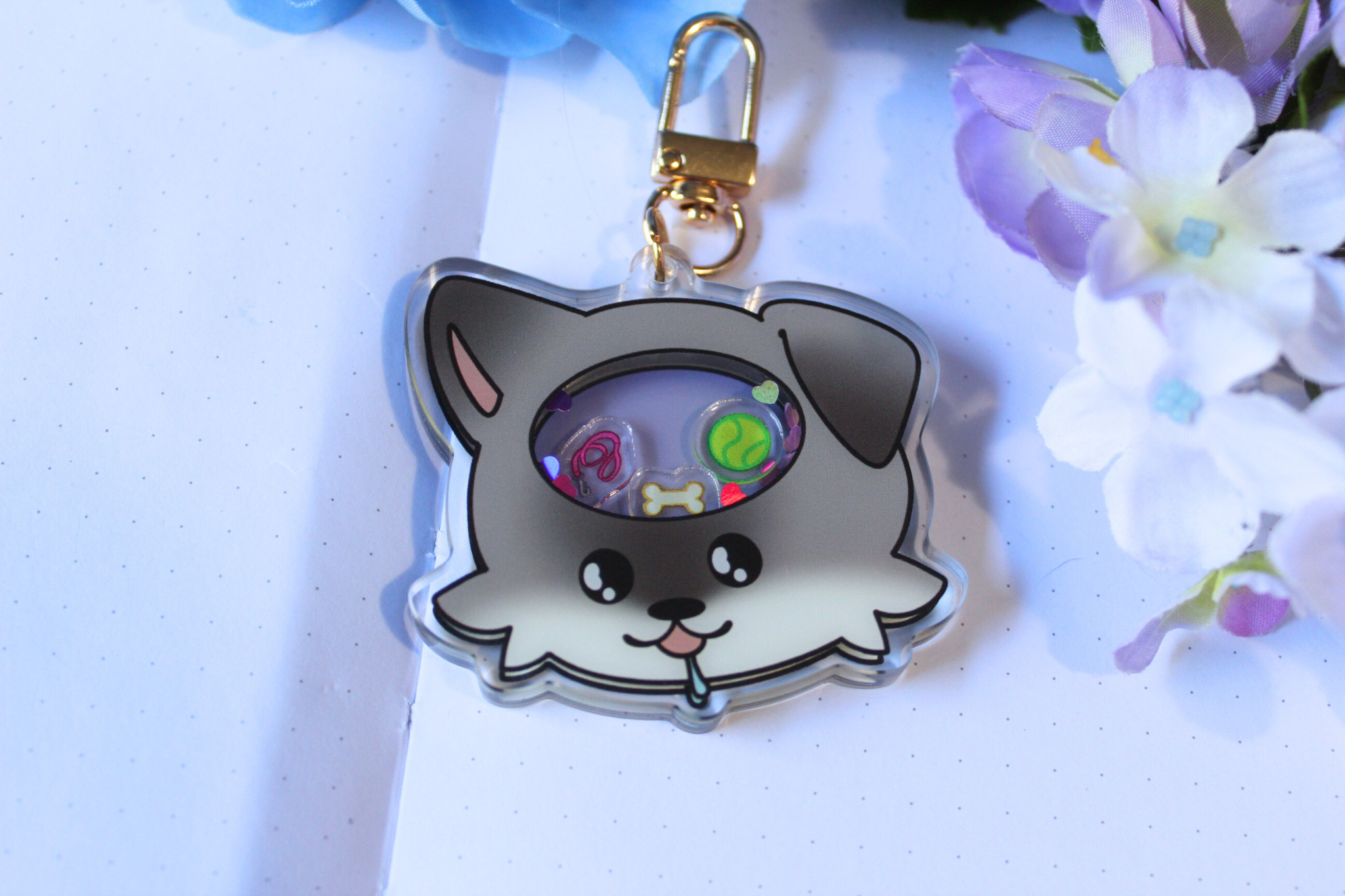 Puppy Brain Shaker Charm - Discounted!