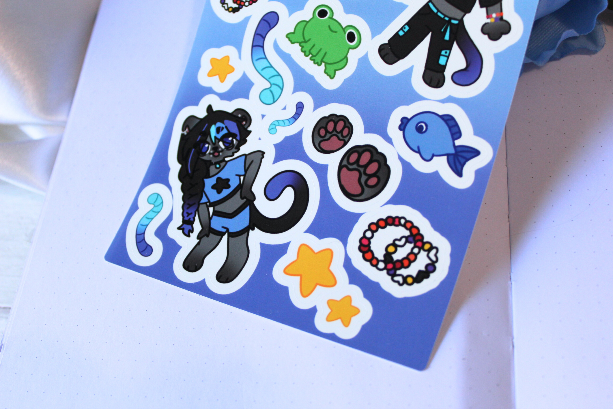 Gummy Worm Sticker Sheet