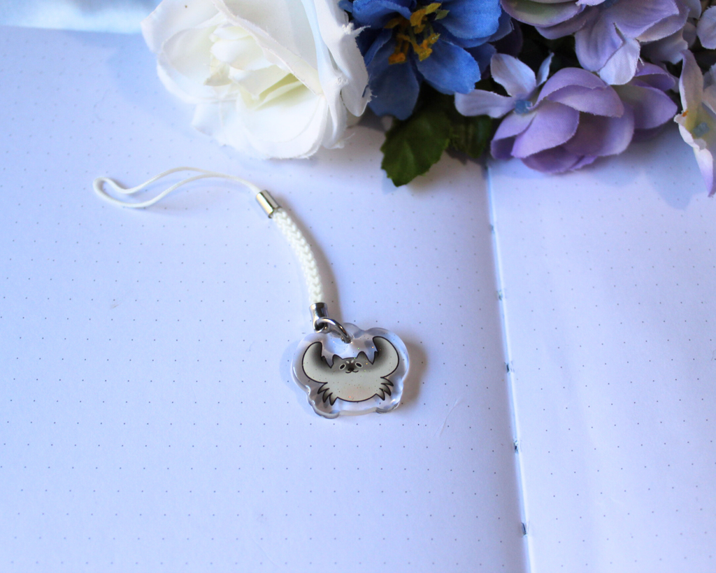 Crab Pringle Phone Charm