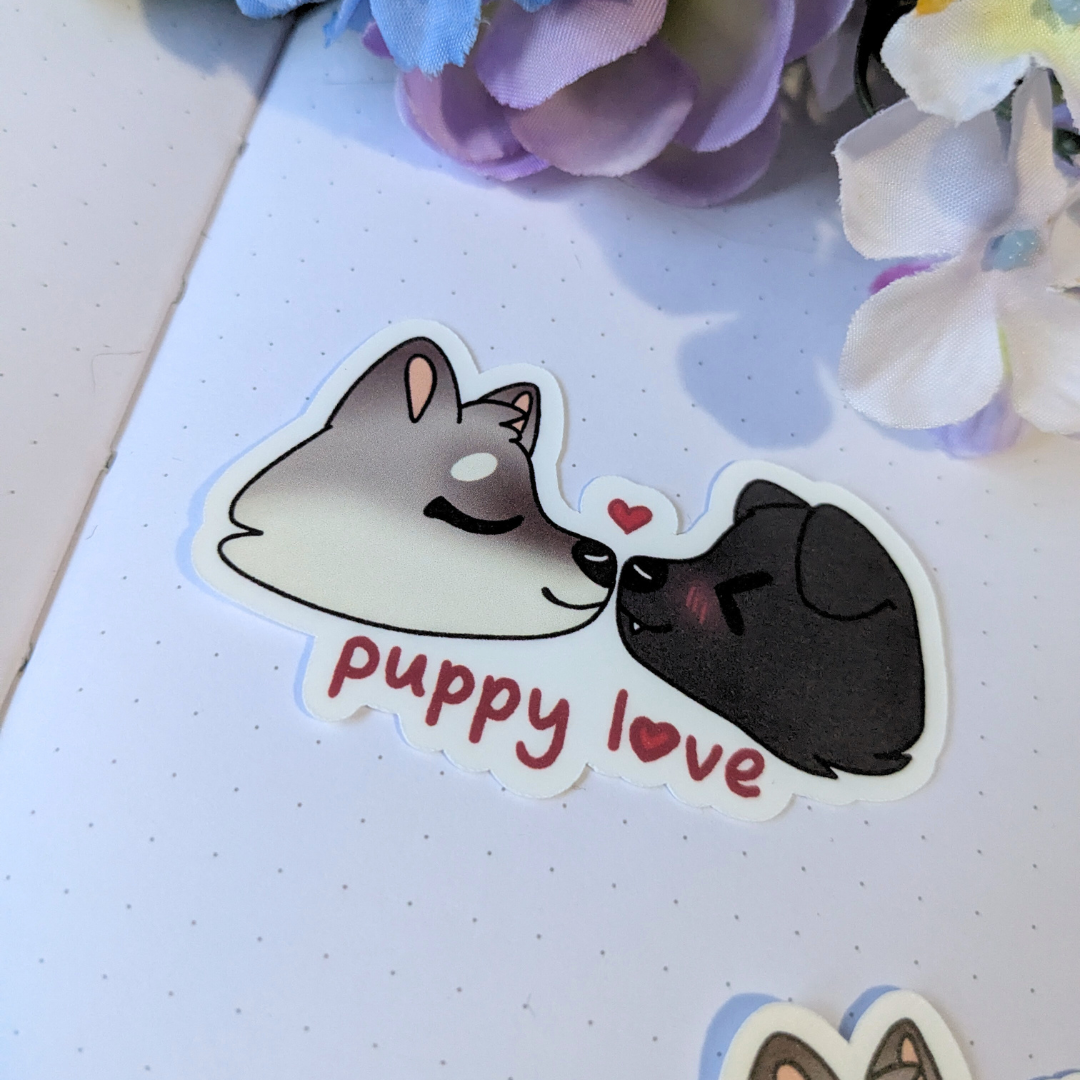Puppy Love Sticker
