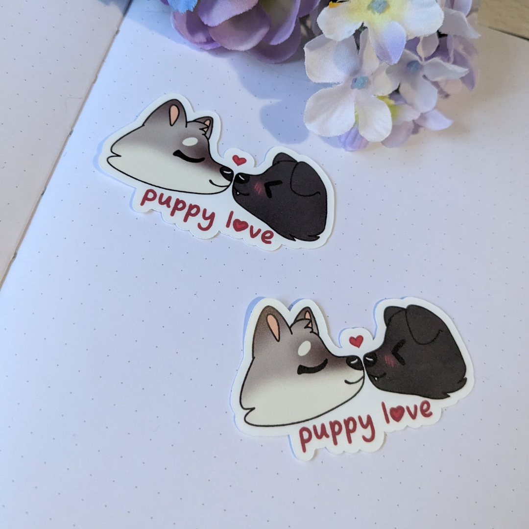 Puppy Love Sticker