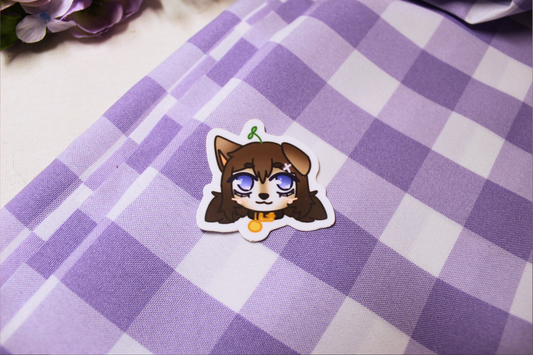 Cutiepie Ryn Headshot Sticker