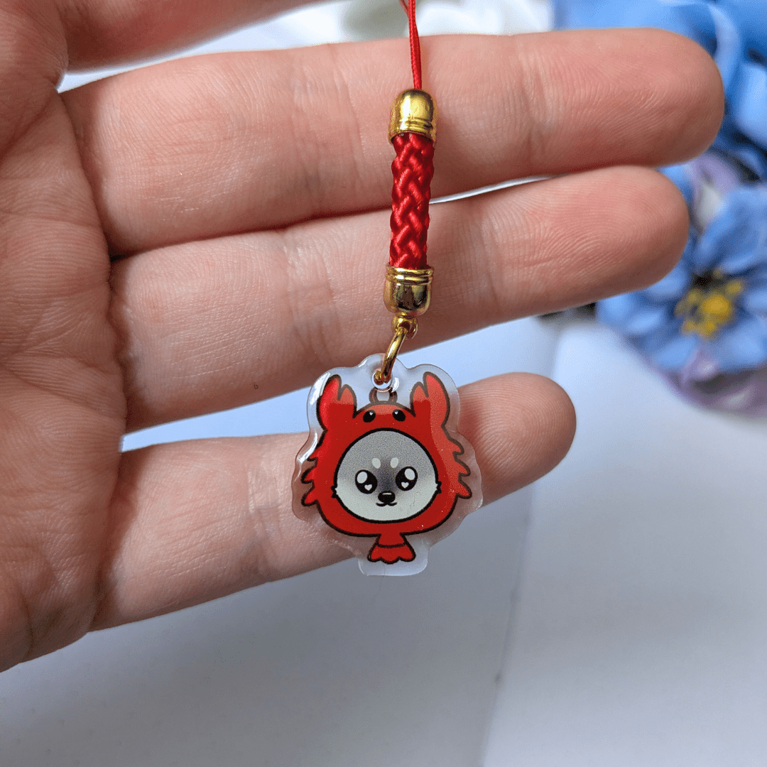 Animal Hat Doggie Phone Charm! (Not blind bag :D ) - puppypilled