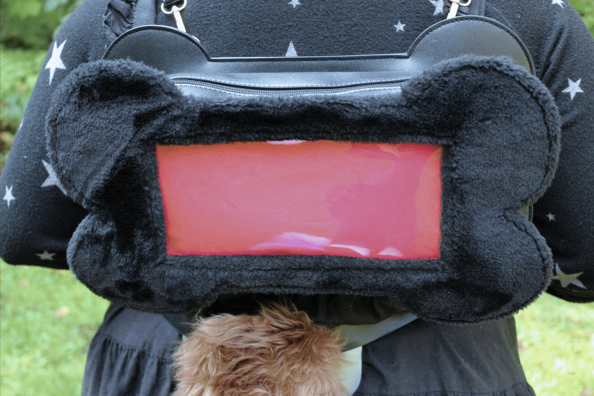 (Black) Doggie Bone Ita Bag - B - GRADE LEFTOVERS - puppypilled