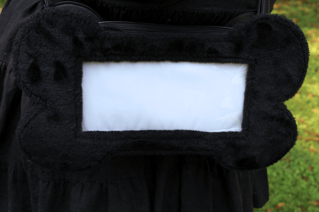 (Black) Doggie Bone Ita Bag - B - GRADE LEFTOVERS - puppypilled