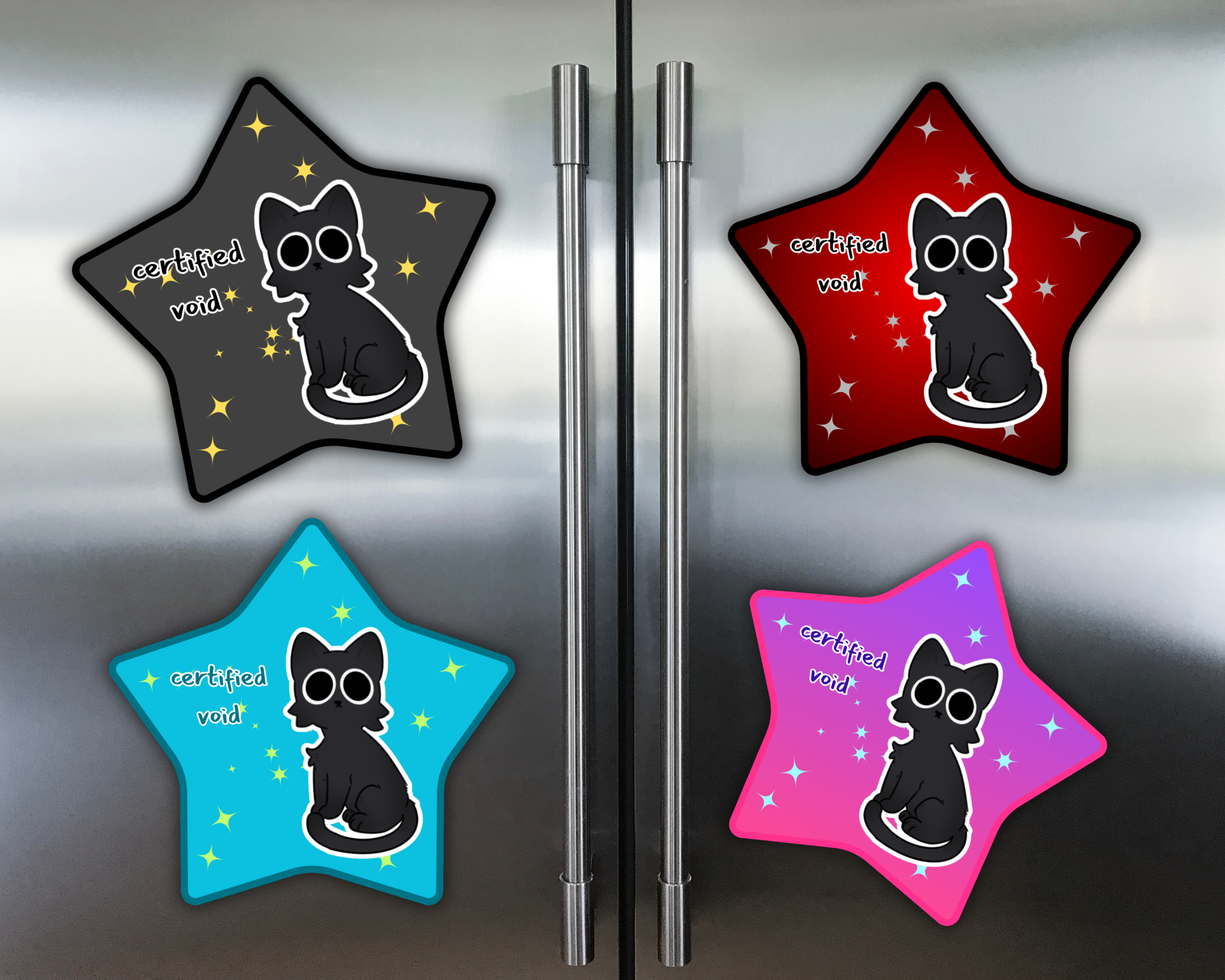 "Certified Void" Star Magnet