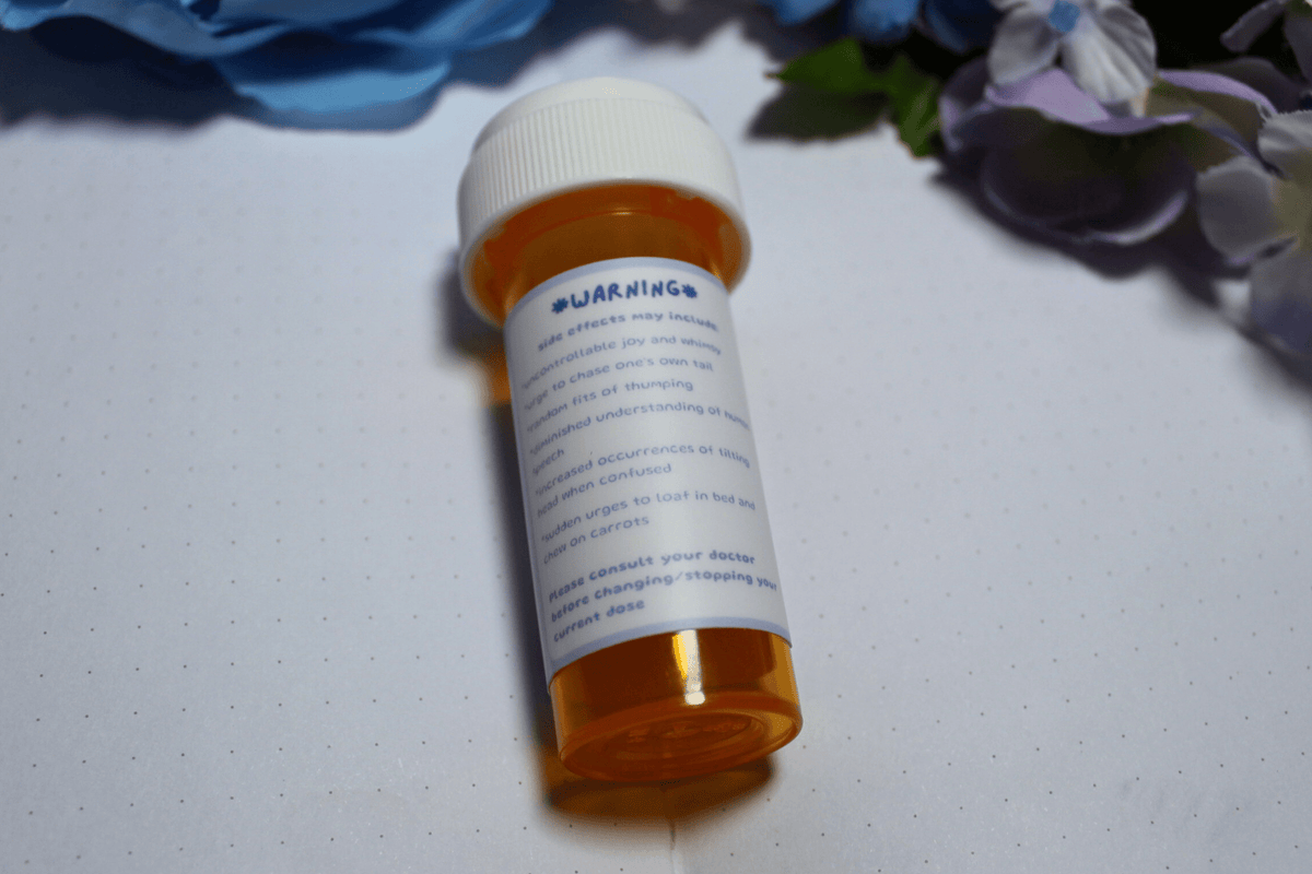 Bunny Pills Bottle - puppypilled