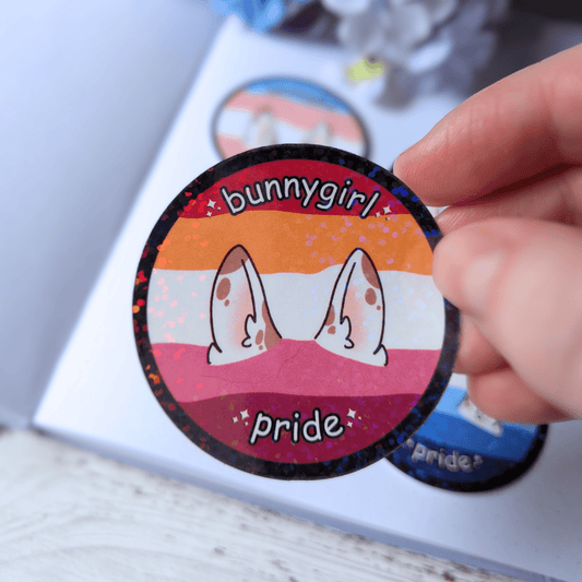Bunny Pride Sticker (Customize your own!) - puppypilled
