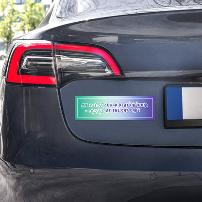 Cat Fight Car Magnets - puppypilled