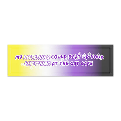 Cat Fight Car Magnets - puppypilled